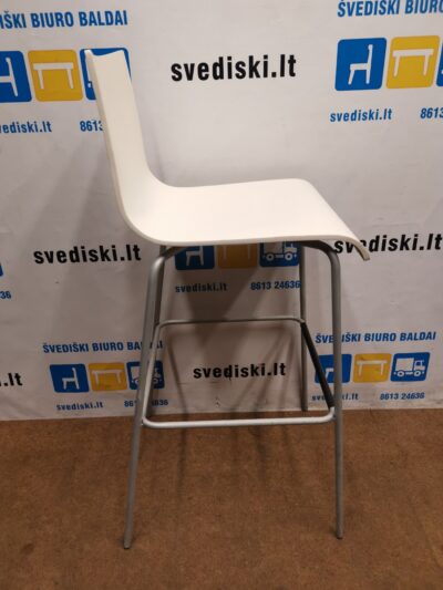 Balta Baro Kėdė Su Pilku Rėmu, Švedija