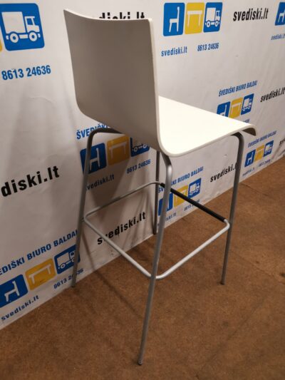Balta Baro Kėdė Su Pilku Rėmu, Švedija