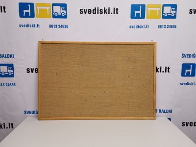 Švediški lt. Skelbimų Lenta 90x60 cm Su Mediniu Rėmu, Švedija