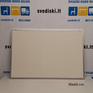 Švediški lt. Balta magnetinė lenta 90x60, Švedija