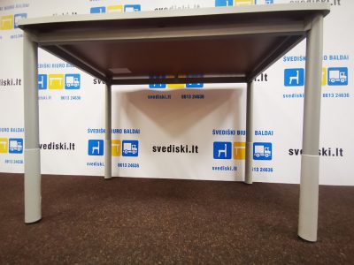 Švediški lt. Pilkas stalas su reguliuojamomis stalo kojomis Švedija