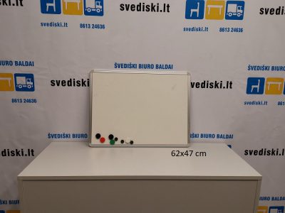 Švediški lt. Balta Magnetinė Lenta Su Aliuminiu Rėmu, Švedija