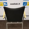 Švediški.lt EFG Juoda Lankytojo Kėdė Su Beržo Porankiais, Švedija