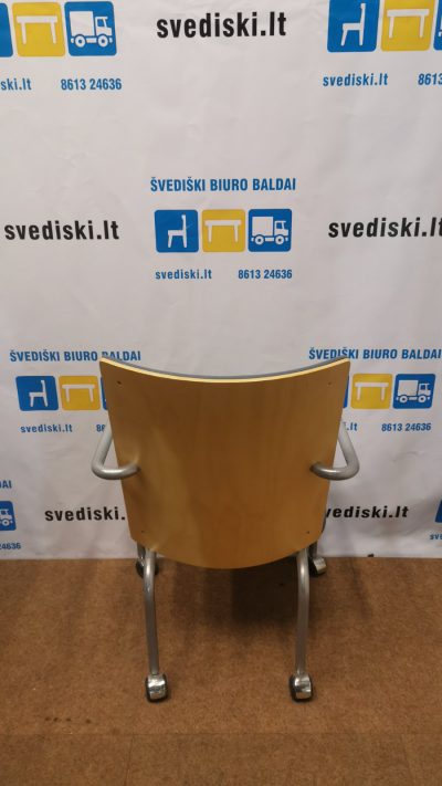Melsva Lankytojo Kėdė Su Porankiais Ir Ratukais, Švedija
