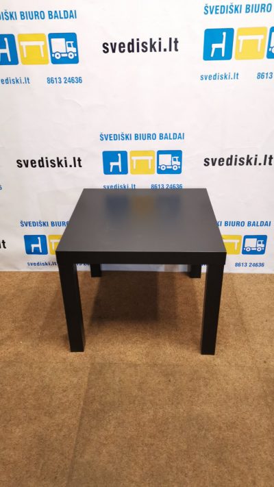 Ikea Lack Juodas Staliukas 55x55cm, Švedija