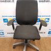 TCC Juoda Biuro Kėdė Su Porankiais, Švedija