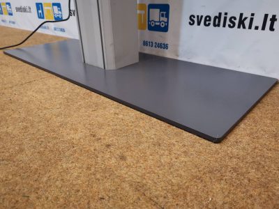 Swedstyle Elektra Reguliuojamas Stalas Su 140x45cm Baltu Stalviršiu Apvalintais Kampais, Švedija