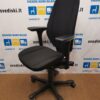 Kinnarps 9000 Ergonomiška Juoda Biuro Kėdė Su Pilka Detale, Švedija
