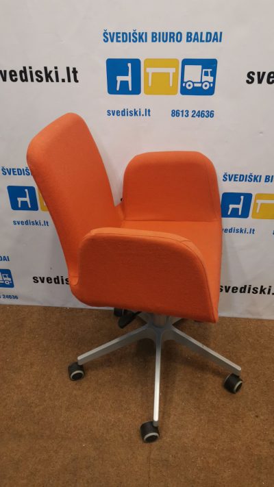 Ikea Patrik Oranžinė Biuro Kėdė, Švedija