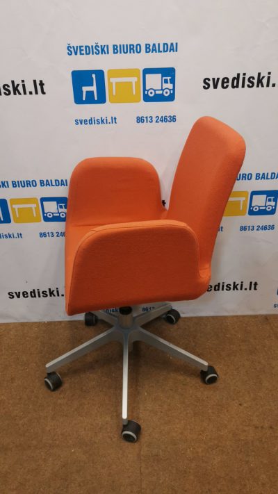 Ikea Patrik Oranžinė Biuro Kėdė, Švedija
