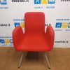 Ikea Patrik Raudona Konferencinė Kėdė, Švedija