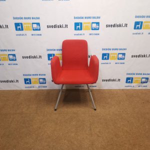 Ikea Patrik Raudona Konferencinė Kėdė, Švedija