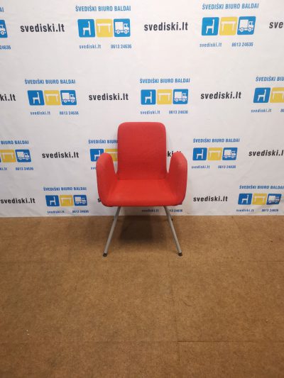 Ikea Patrik Raudona Konferencinė Kėdė, Švedija