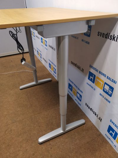 Ikea Galant Elektra Reguliuojamas Stalas Su LMDP 120x80cm Stalviršiu, Švedija