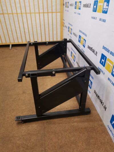 Ergonomiškas Juodas Reguliuojamo Aukščio 56 Iki 119cm Mechanizmas, Švedija