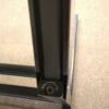Ergonomiškas Juodas Reguliuojamo Aukščio Stalas Su Pilku 140x80cm Stalviršiu, Švedija