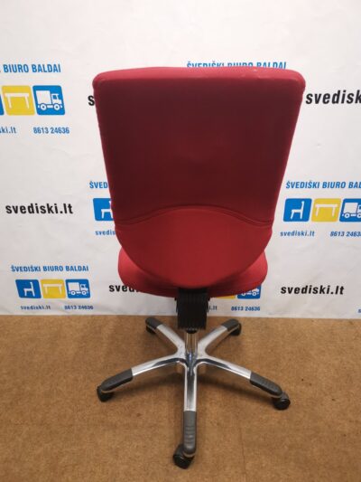 Edsbyn Eve 300 Raudona Biuro Kėdė, Švedija