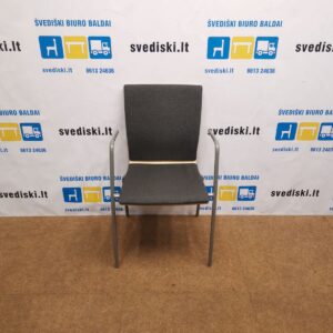 Tamsiai Pilka Lankytojo Kėdė Su Porankiais, Švedija