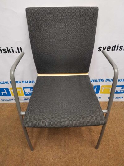 Tamsiai Pilka Lankytojo Kėdė Su Porankiais, Švedija