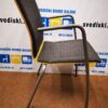 EFG Tamsiai Pilka Lankytojo Kėdė Su Porankiais, Švedija