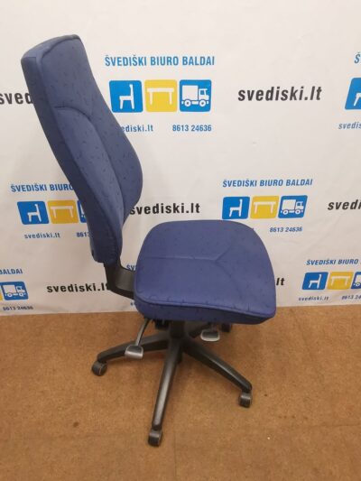 Kinnarps 6000 Free Float Mėlyna Biuro Kėdė, Švedija