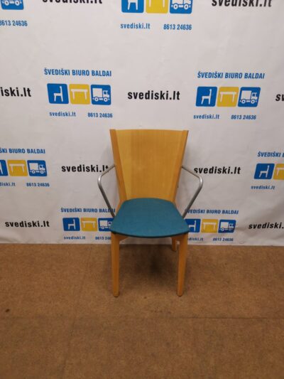 Scandiform Beržo Kėdė Su Aukšta Nugaros Atrama, Švedija