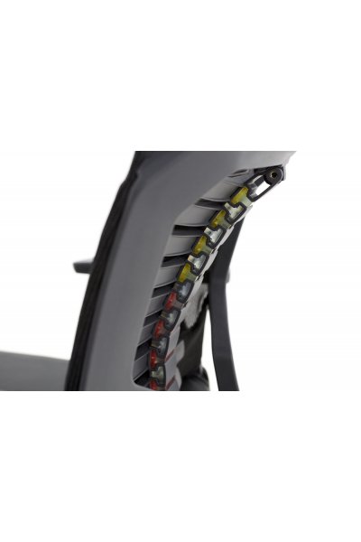 Nauja Juoda Ergonomiška Biuro Kėdė Pofit Su Natūralios Odos Sėdynė, Galvos Atrama Ir 3D Porankiais