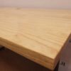 Naujas Stalas Su Juodomis Kojomis Ir Mediniu 122x60cm Stalviršiu, Švedija