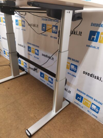 Actiforce Er-T-Go Pro 2 Aliuminis Reguliuojamo Aukščio Stalas Su Klevo 160x90cm Stalviršiu, Švedija