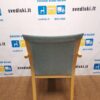 Garsnas Ąžuolo Kėdė Su Elektrinės Spalvos Audiniu, Švedija