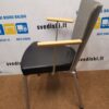 Scandiform Kėdė Su Aukšta Nugaros Atrama Ir Natūralios Odas Sėdima Dalimi, Švedija