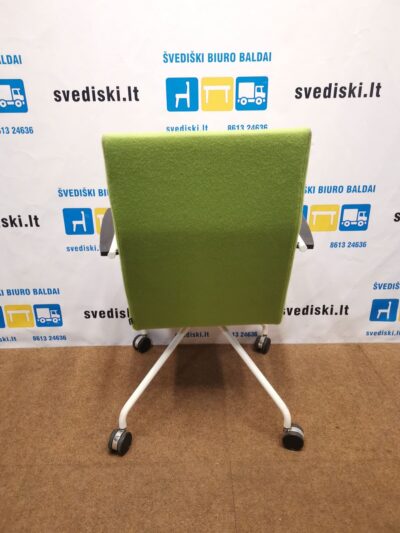 Martela Salotinės Spalvos Kėdė Su Porankiais Ir Ratukais, Švedija