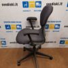 Herman Miller EQUA B Dydžio Tamsiai Pilka Biuro Kėdė Su Audiniu Apsiūtais Porankiais, Vokietija - Image 6