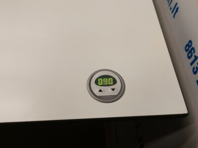 AHREND 500 Dvigubas Elektra Reguliuojamas Stalas Su 180x80cm Stalviršiais, Švedija