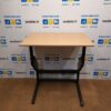 Ergonomiškas Juodas Reguliuojamo Aukščio Stalas Su LMDP 140x80cm Stalviršiu, Švedija