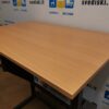 Ergonomiškas Juodas Reguliuojamo Aukščio Stalas Su LMDP 140x80cm Stalviršiu, Švedija