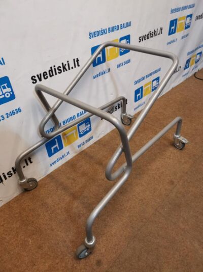 Metalinis Vežimėlis Dėžėms Su 4 Ratukais, Švedija