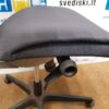 Savo Ikon Tamsiai Pilka Biuro Kėdė Su Galvos Atrama Ir Porankiais, Švedija