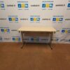 Sulankstomas Stalas Su Klevo 120x50cm Stalviršiu Ir Chromuotomis Kojomis, Švedija