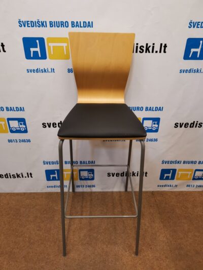 EFG Graf Baro Kėdė Su Tamsiai Ruda Eko Oda, Švedija