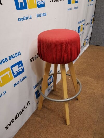 Martela Raudona Baro Kėdė Su Kojų Atrama, Švedija