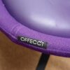 Offecct EZY Violetinė Kėdė Su Natūralios Odos Sėdyne, Švedija