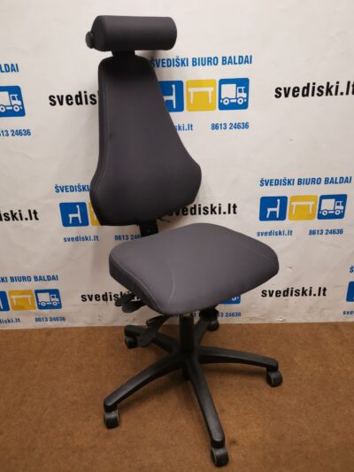 Kėdė Su Tamsaus Medžio Fanera ir Chromo Rėmu, Švedija