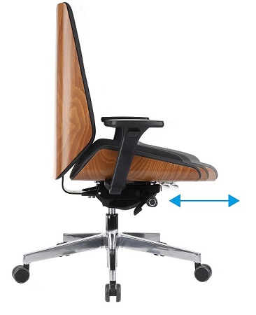 Ergonomiška kėdės sėdynė