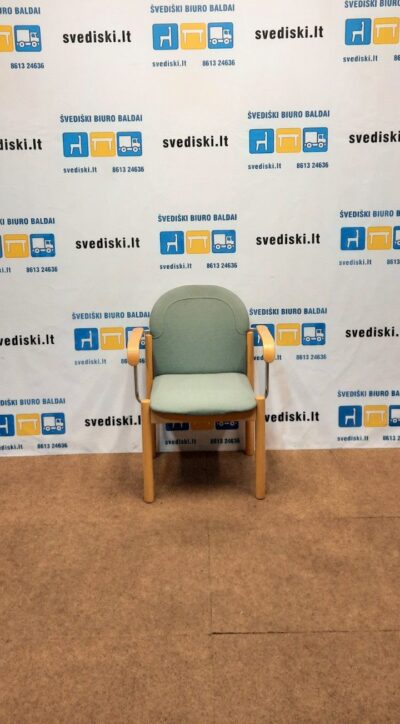 Žalsva Kėdė Su Buko Rėmu, Švedija