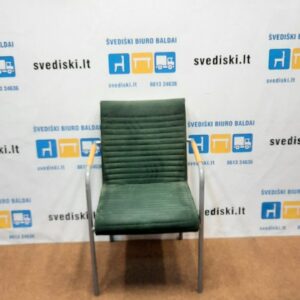 Offecct Quilt Žalia Lankytojo Kėdė Su Porankiais, Švedija