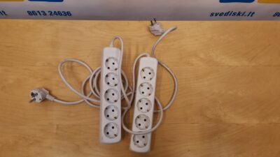 Intertek Baltas Prailgintuvas Su 5 Lizdais, Švedija