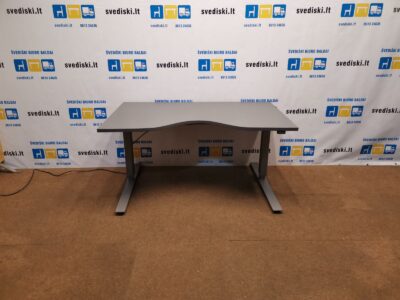 EFG Elektra Reguliuojamas Stalas Su Pilku 140x85cm, Švedija