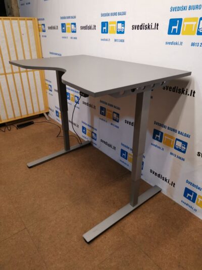 EFG Elektra Reguliuojamas Stalas Su Pilku 140x85cm, Švedija