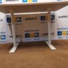Mitab Baltas Stalo Rėmas Su Balinto Ąžuolo 120x70cm Stalviršiu, Švedija